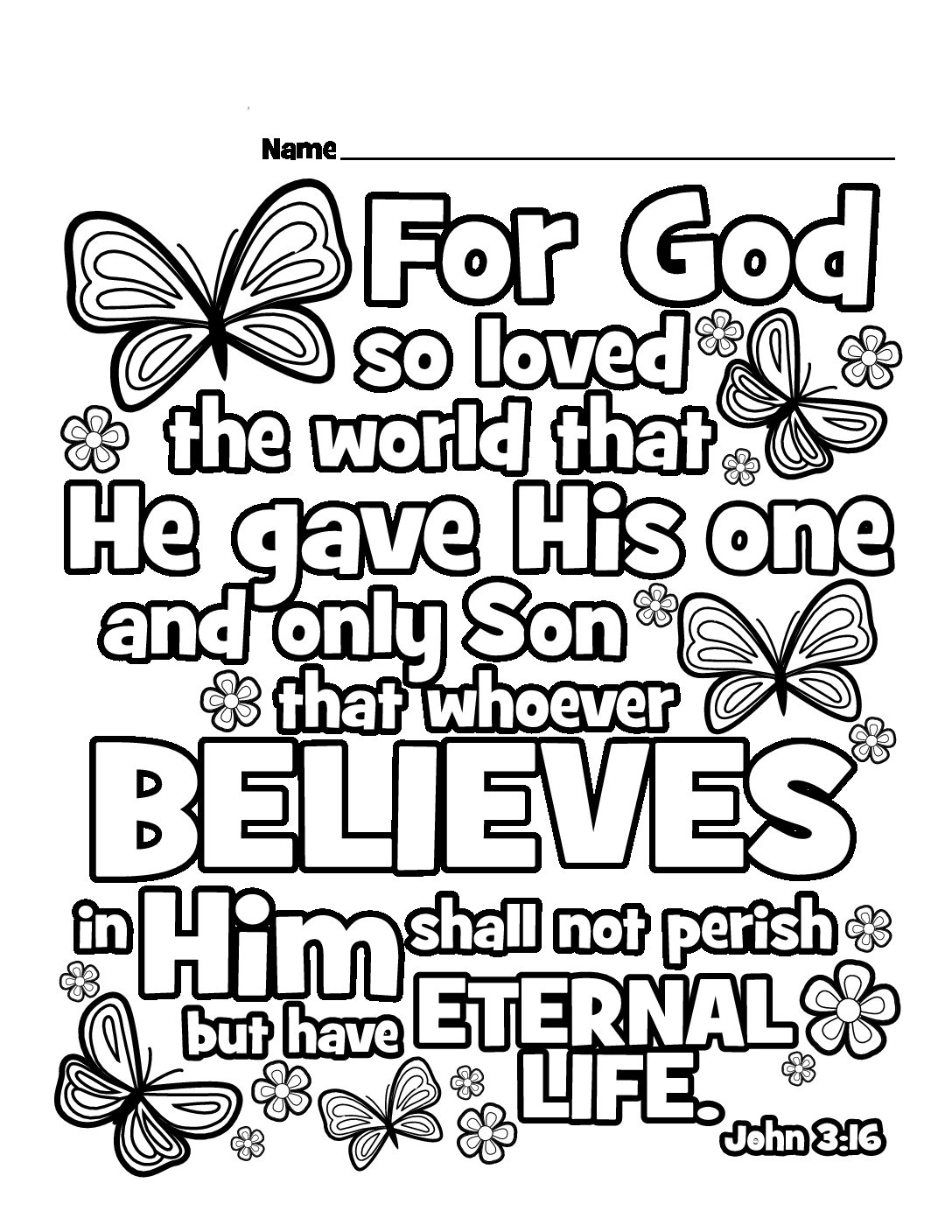 god-is-love-john-3-16-coloring-page-coloring-pages
